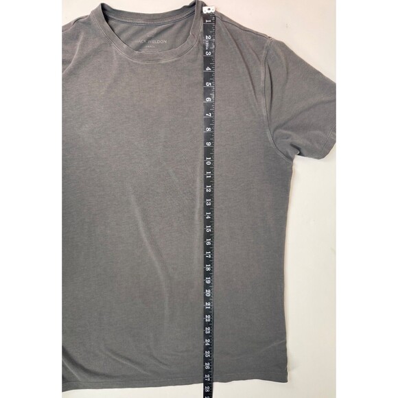 Mack Weldon Men Small Gray T Shirt Crew Neck Short Sleeve Stretch Classic Casual - Picture 8 of 9